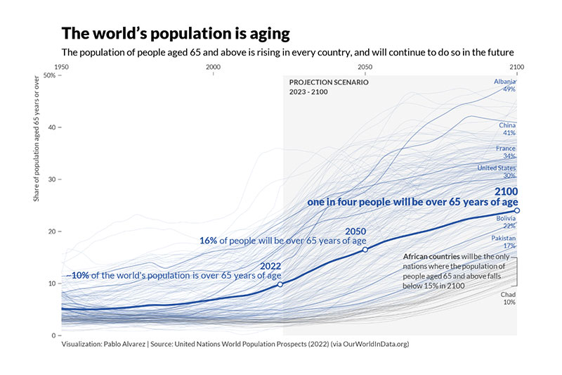 The cost of aging
